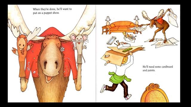 IF YOU GIVE A MOOSE A MUFFIN | Kid Books Read Aloud By Wonder House Storytime смотреть онлайн