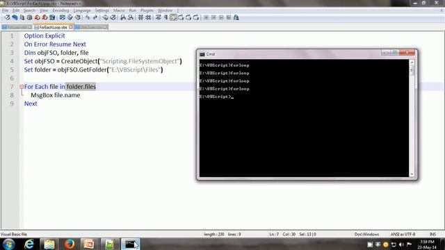 VBScript For Loop Example - VBScript For Each break-VBScript-For Loop-VBScript Basics-Using VBScrip смотреть онлайн
