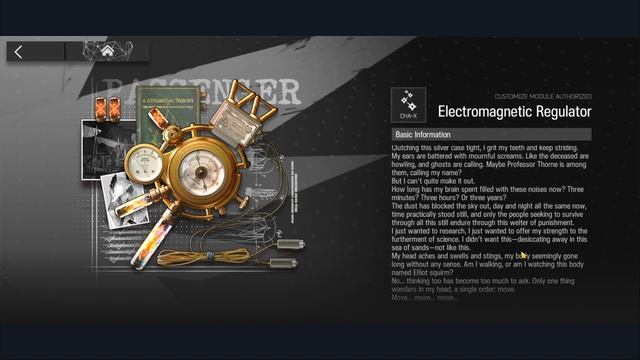 Arknights / Operator Module Story / Passenger / Electromagnetic Regulator / Narration смотреть онлайн