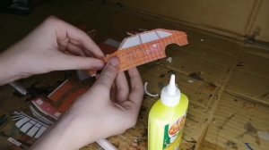 Собрал себе Москвич 2141 Цоя из бумаги