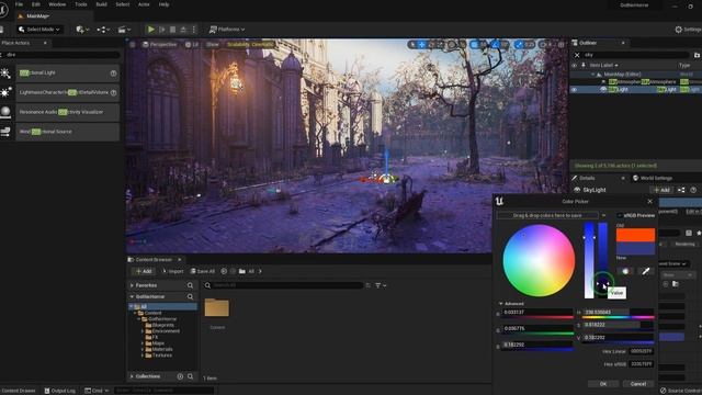 Quick Lighting - Horror environment Unreal Engine (UE5-LUMEN) смотреть онлайн