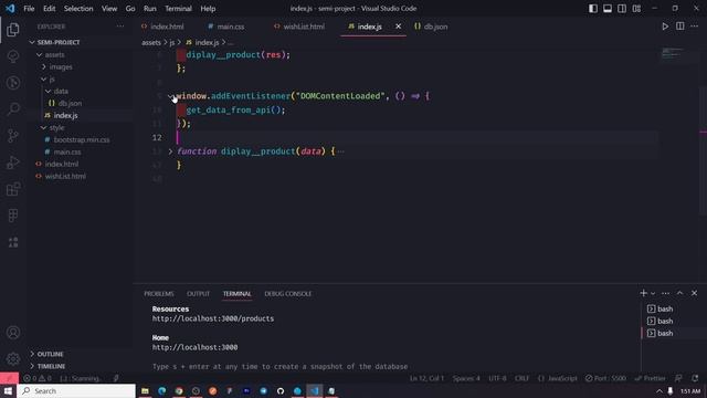 6 - Shopping Cart with JSON server смотреть онлайн