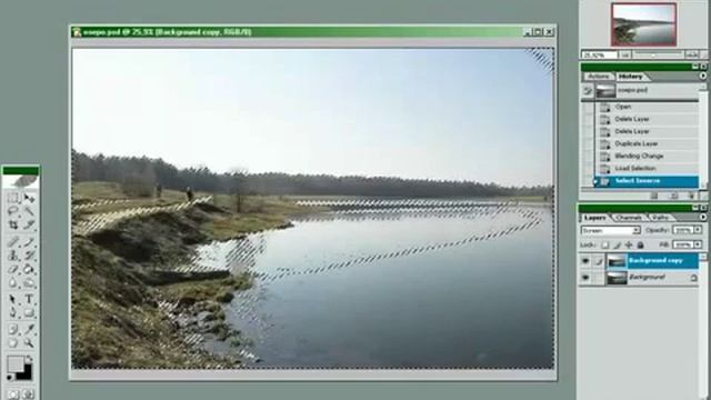 Уроки Photoshop 05 Простейший приём осветления смотреть онлайн