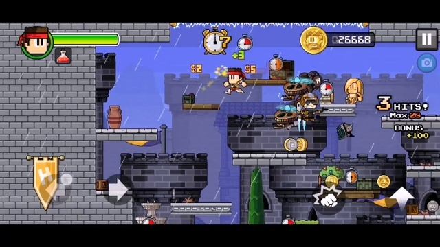 Midas Touch Event Special Level 2 (No Damage) | Dan The Man #78 смотреть онлайн