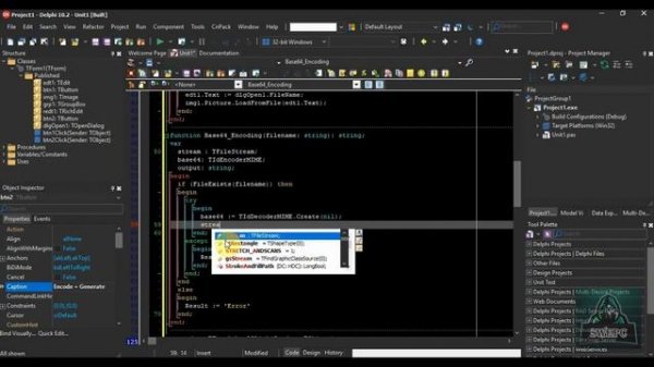 How to convert an image to base64 encoding - Delphi 10