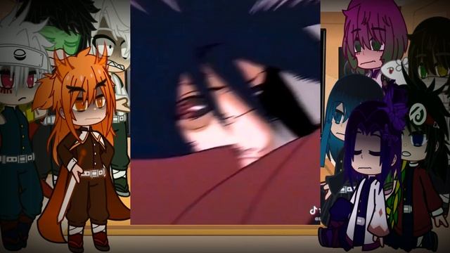 ✨Los hashiras reaccionan a Tanjiro as Madara✨? смотреть онлайн