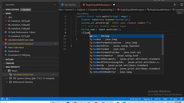 Regular Expression Equals Method Java смотреть онлайн