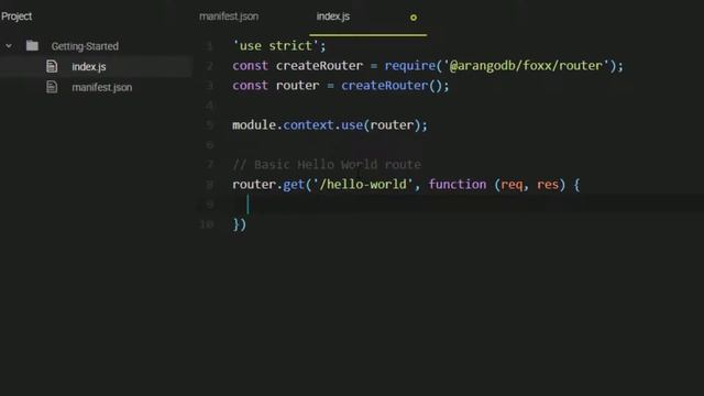 03 - Create and Install a Foxx Microservice смотреть онлайн