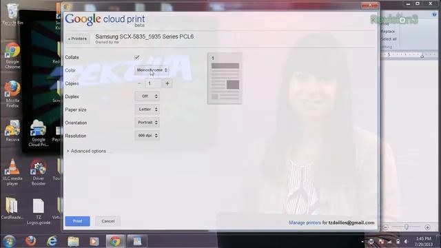 Print to Google Cloud Print from Any Windows Application смотреть онлайн