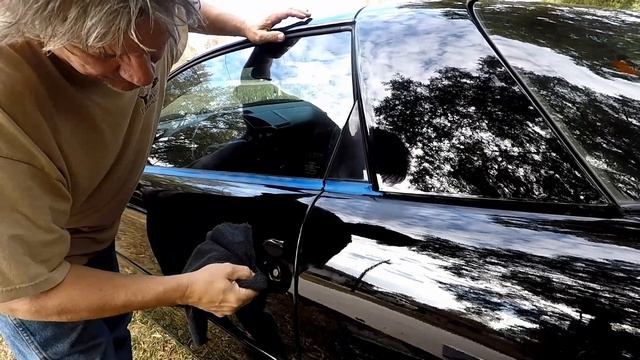 Putting Griot's One Step Sealant on my 1993 Z28 Chevy Camaro Detailing for winter смотреть онлайн