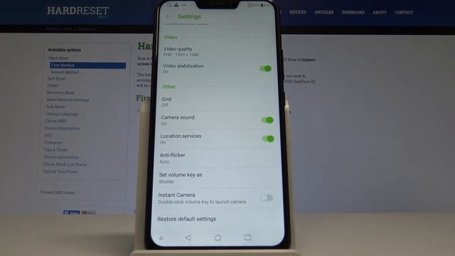 How to Fix Camera Issues in ASUS ZenFone 5Z - Restore Camera Defaults смотреть онлайн