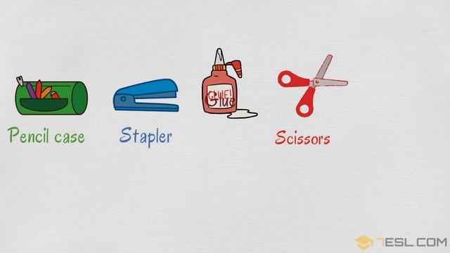 Things in the Classroom | Classroom Objects Vocabulary Words List смотреть онлайн