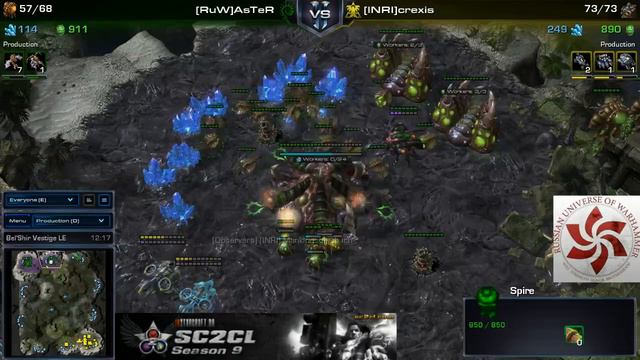 SC2CL division 3A RuW Vs INRI смотреть онлайн