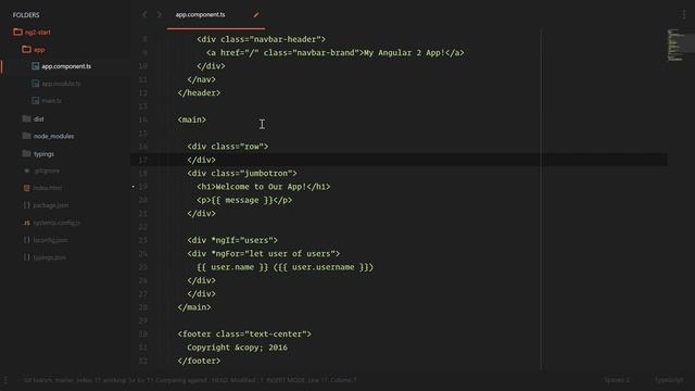 [Getting Started with Angular 2+] Lesson 12 Cleanup Angular 2 смотреть онлайн
