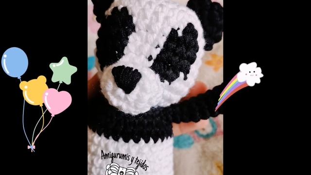 Panda Amigurumi ? (20 cm) Ubicados en chihuahua Capital ⛪, Envíos a todo México ?? #amigurumi смотреть онлайн