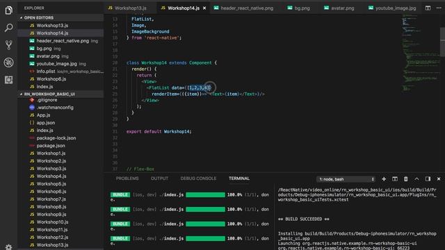 สอน React-Native - Ep 20# FlatList or ListView #2 More Custom смотреть онлайн