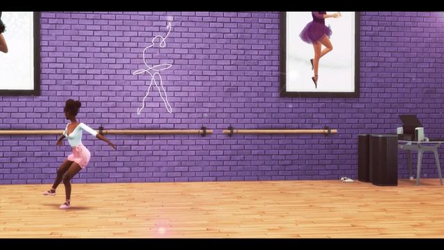Balanchine Ballet Challenge (Sims 4 Animation) смотреть онлайн