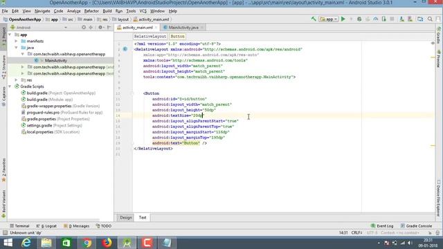 how to open another app from our app in android studio смотреть онлайн