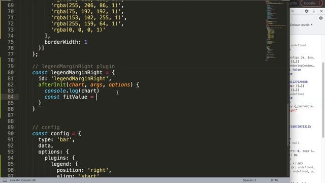 How to Add Margin Right on Legend in Chart JS смотреть онлайн