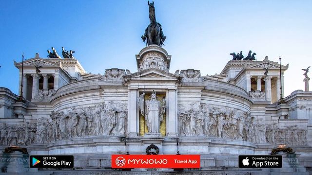 Витториано И Арачери – История – Рим – Аудиогид – MyWoWo Travel App смотреть онлайн