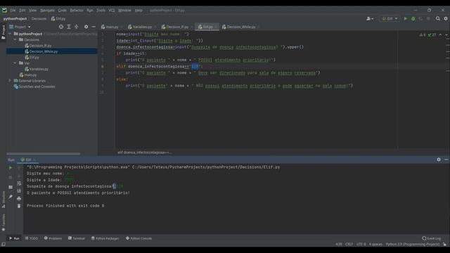 How to use Elif and While in Python - #First steps in Python 2 смотреть онлайн