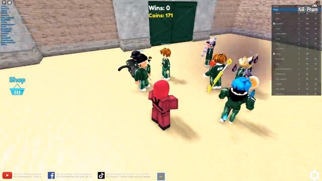 Roblox | TƯỞNG LÀM LÍNH CANH SQUID GAME RẤT NGẦU NHƯNG CHỈ LÀ LAO CÔNG DỌN XÁC - Squid Game X *Code смотреть онлайн