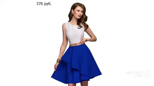 Одежда с AliExpress. Модное летнее платье до колена без рукавов с кружевом 2018. смотреть онлайн