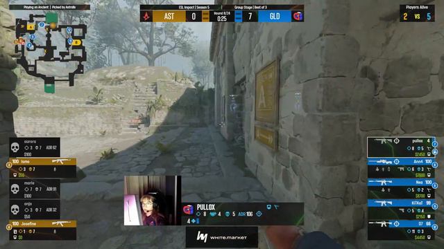 Astralis fe vs. GUILD - Map 1 [Ancient] - ESL Impact S5 - Group A - Europe смотреть онлайн