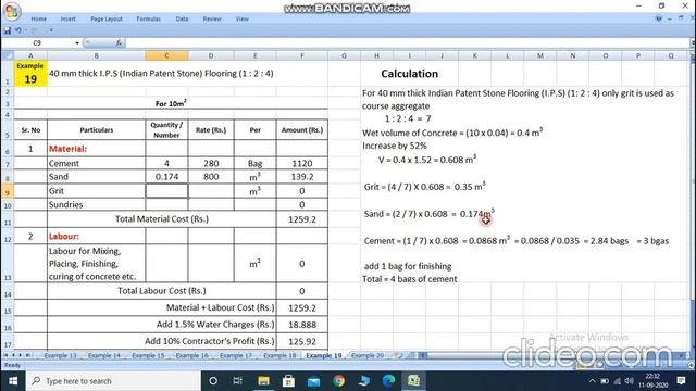 2170610 | Professional Practice & Valuation | Chapter - 5| Lecture : 8| Rate Analysis Example смотреть онлайн