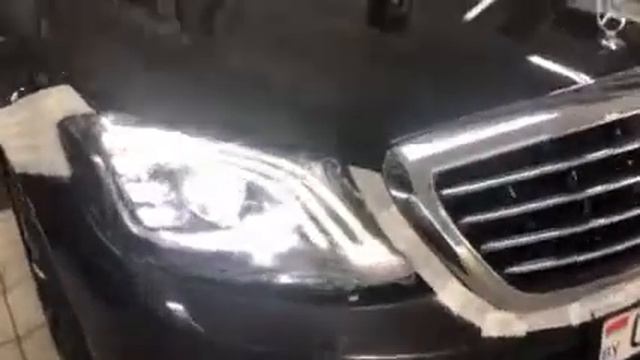 Restyling Mercedes W222 смотреть онлайн