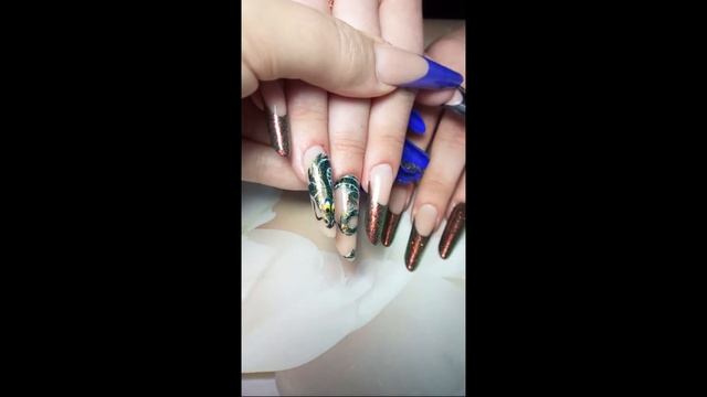 ногти с драконом смотреть онлайн