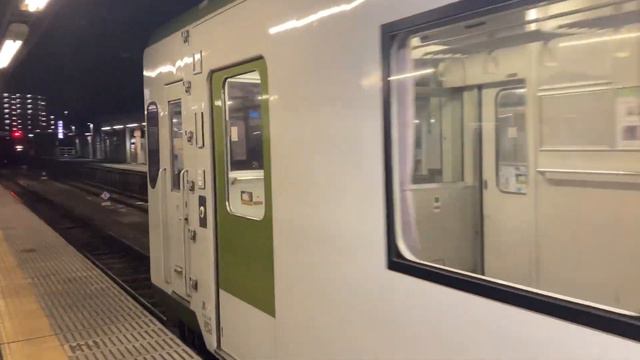 21.01.2024 года. Отправление рельсового автобуса маршрута «Комагава-Такасаки» от станции Комагава. смотреть онлайн