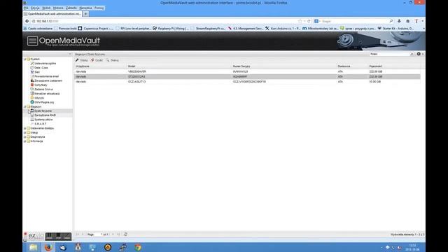 OpenMediaVault 0.4 - przegląd panelu administracyjnego смотреть онлайн