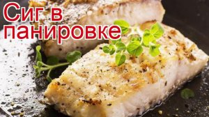 Рецепты из сига - как приготовить сига пошаговый рецепт на 4 порции - Сиг в панировке за 60 минут