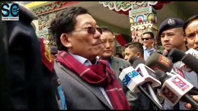 SDF President Dr. Pawan Kumar Chamling speaks with media after filling the nomination at Namchi смотреть онлайн