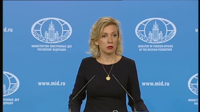 Ай, да молодец! Захарова зачётно остудила ГОЛОЖОПЫХ европейцев смотреть онлайн