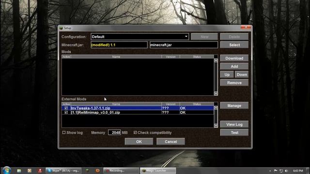 Magic Launcher Mod for Minecraft смотреть онлайн