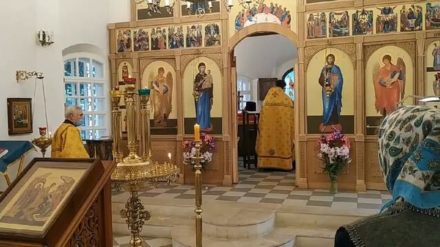 Неделя 13-я по Пятидесятнице. Всенощное бдение (05.09.2020) смотреть онлайн