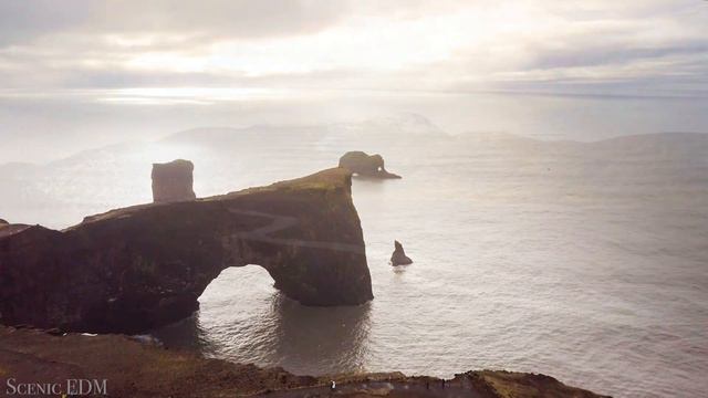 Iceland & Deep House Mix - 4K Scenic Film With EDM Music смотреть онлайн
