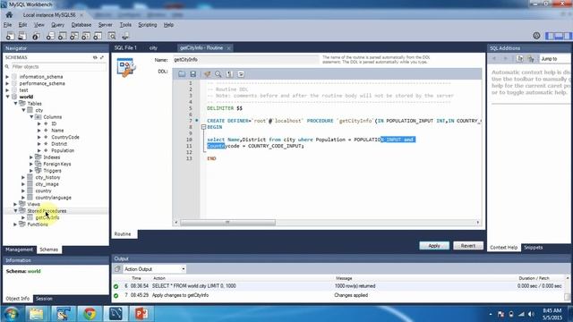 Mysql - Stored Procedure with multiple Input Parameters смотреть онлайн