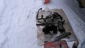 Компрессор приказал долго жить. Замена компрессора Вольво фш.