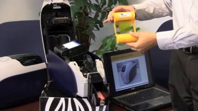 Принтер для пластиковых карт Zebra ZXP Series 3 USB смотреть онлайн