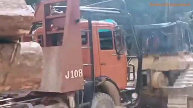 Король джунглей Лесовоз VOLVO WG64 или Mercedes-Benz MB 3836 AK смотреть онлайн