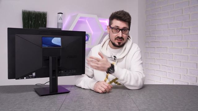 Два дисплея в моноблоке ? | Обзор ASUS ExpertCenter E5 AiO 24 смотреть онлайн