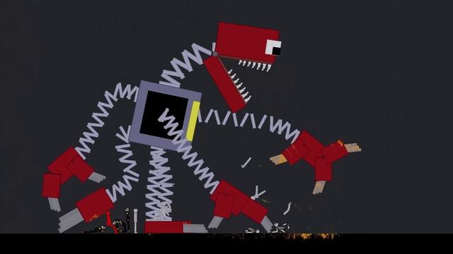 Feeding Ragdolls To Boxy Boo from Project Playtime! смотреть онлайн