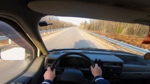 Volkswagen Transporter T4 1.9   POV Test от первого лица / test drive from the first person