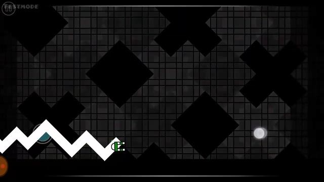 Geometry Dash - nearly impossible secret way in xo by KrmaL смотреть онлайн