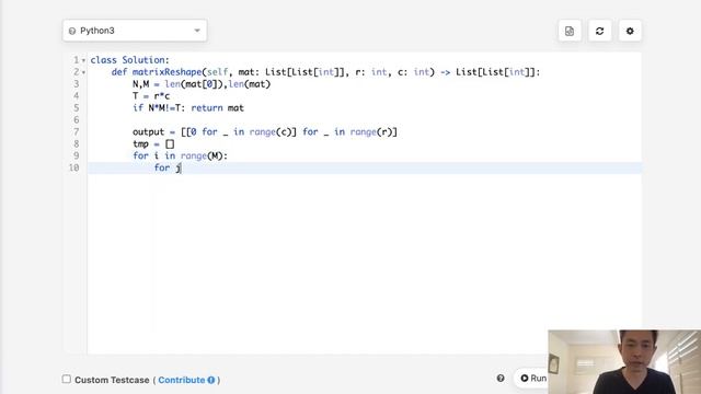 Leetcode - Reshape the Matrix (Python) смотреть онлайн