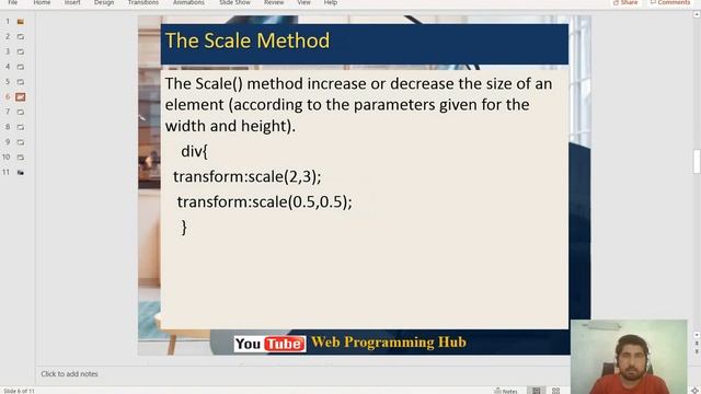 CSS3 Transformation | Translate | Rotate() | Scale Method | Skew Method | Matrix() in urdu/hindi смотреть онлайн
