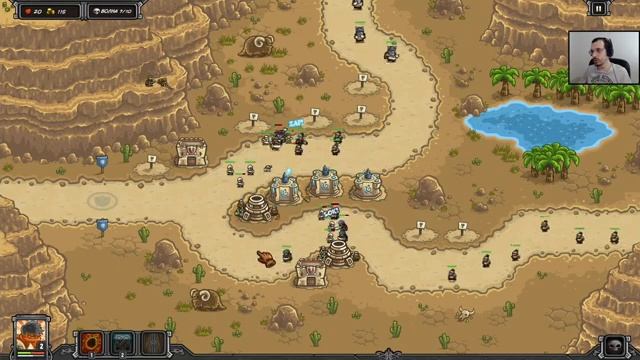 Башенки раздавашенки | Kingdom Rush Frontiers прохождение #1 смотреть онлайн